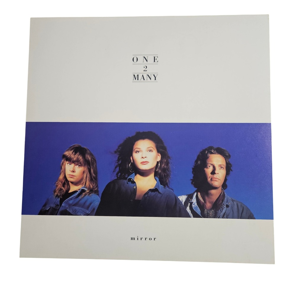 One 2‎ Many Mirror Vintage 1988 Promo Flat Album Poster 12x12 D/S A&M Records